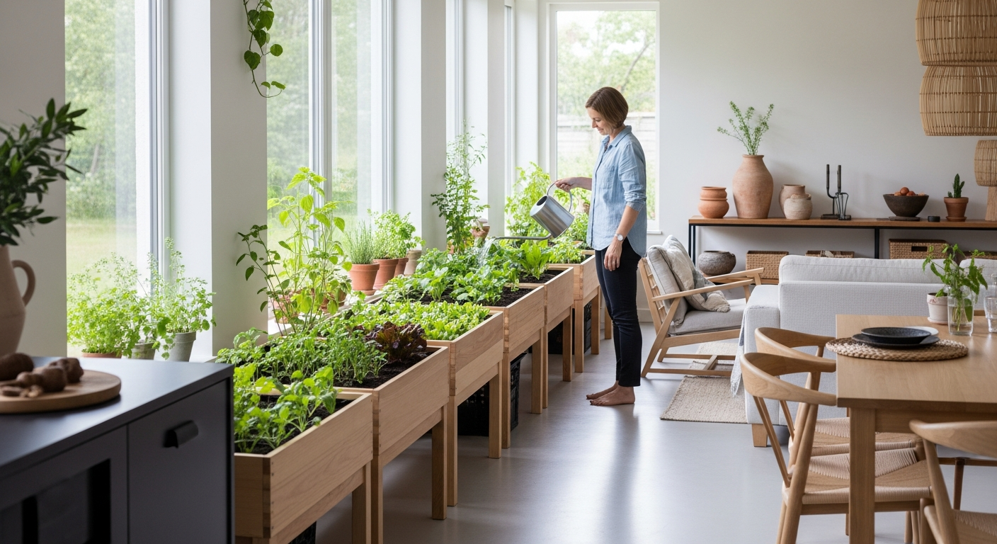 Thoughtful Design for Functional Kitchen Gardens
