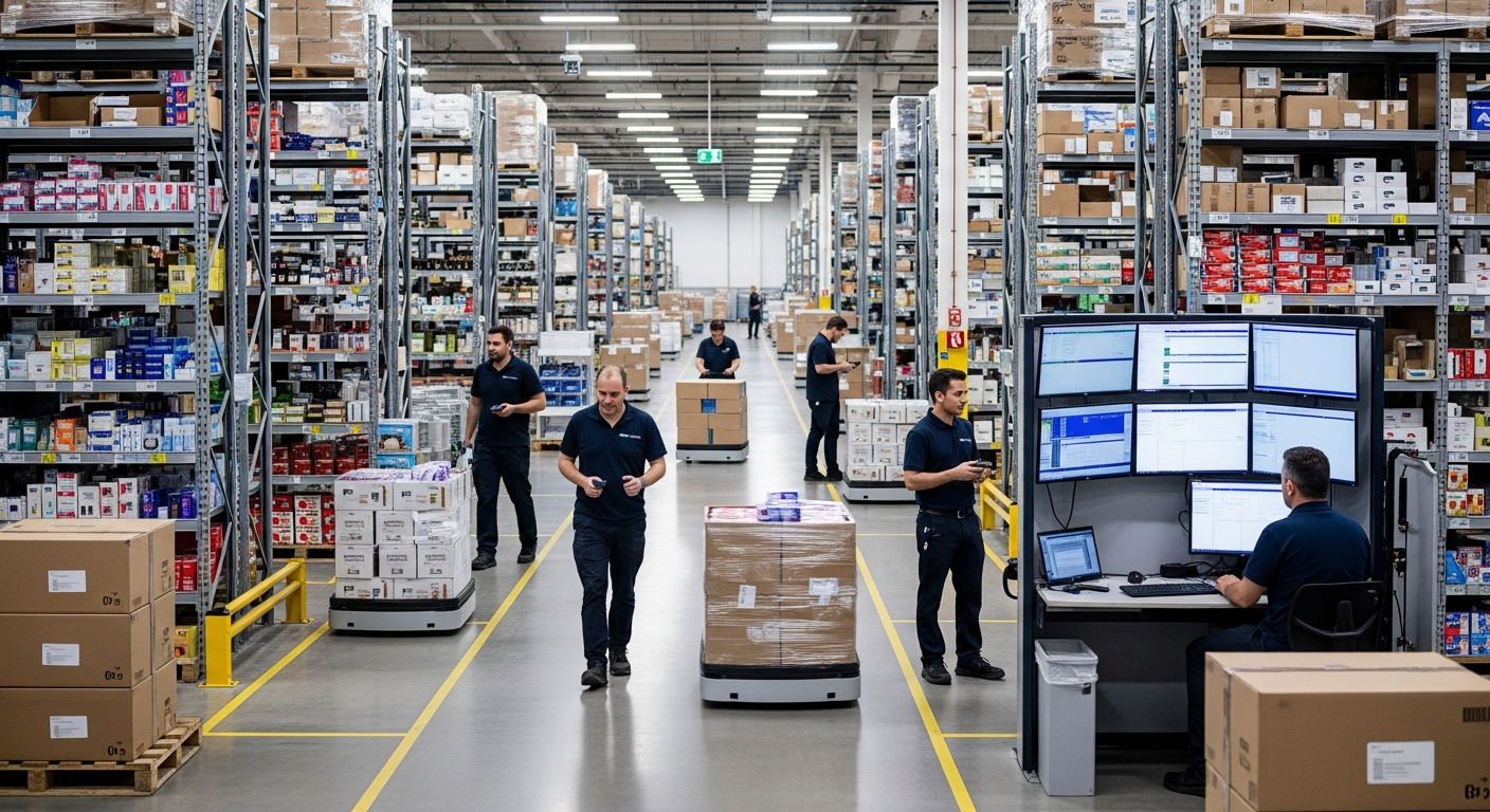 Organizace skladů a logistických procesů v České republice