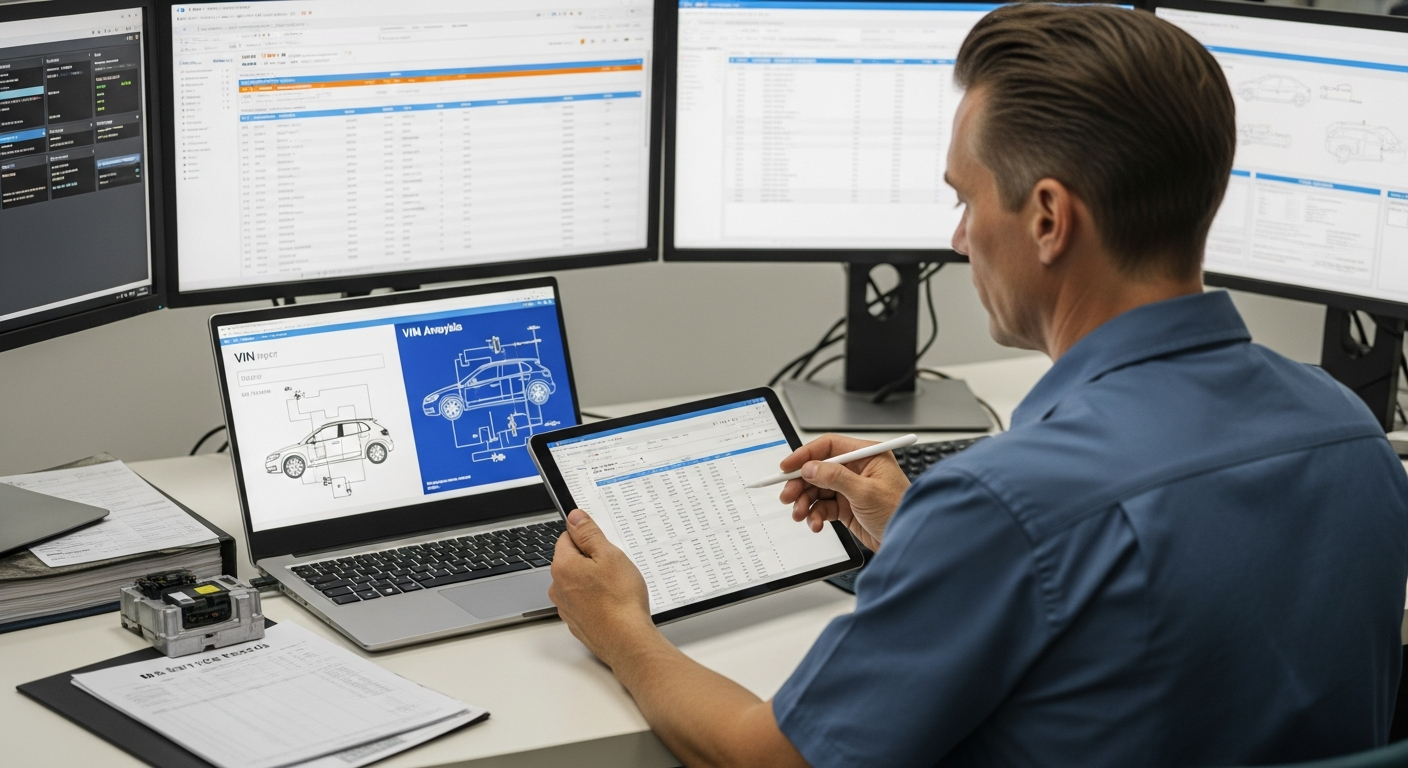 Rozszyfrowanie danych z numeru identyfikacyjnego.