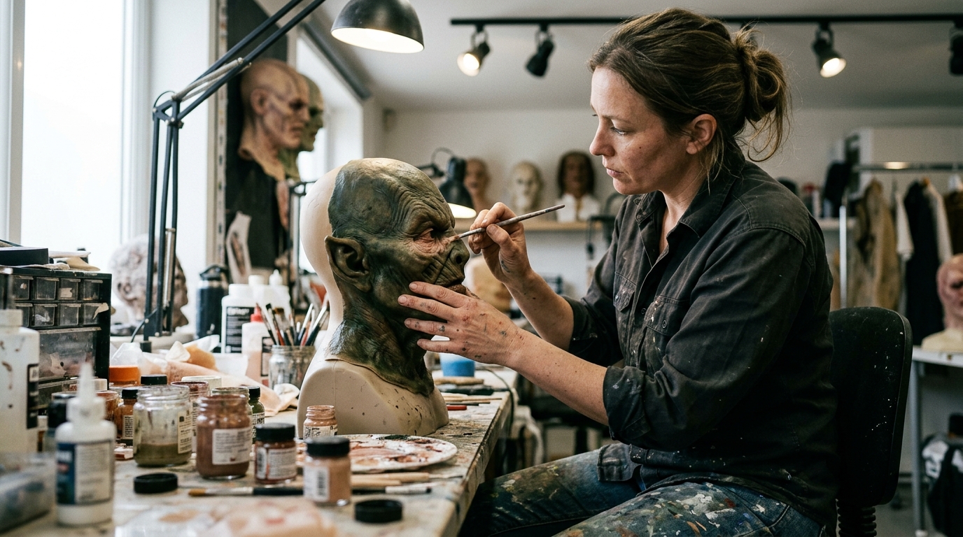 Explora el Arte del Maquillaje para Cine