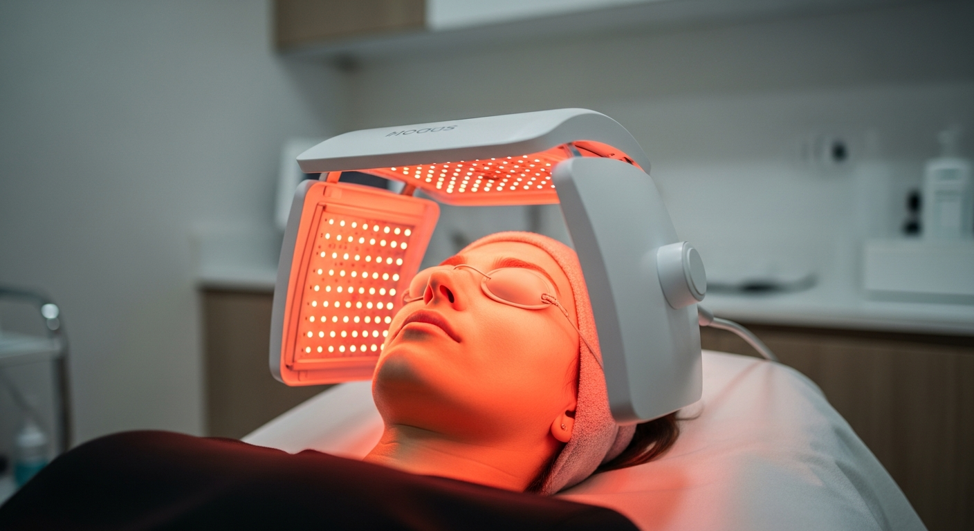 Soins du visage : la puissance de la lumière