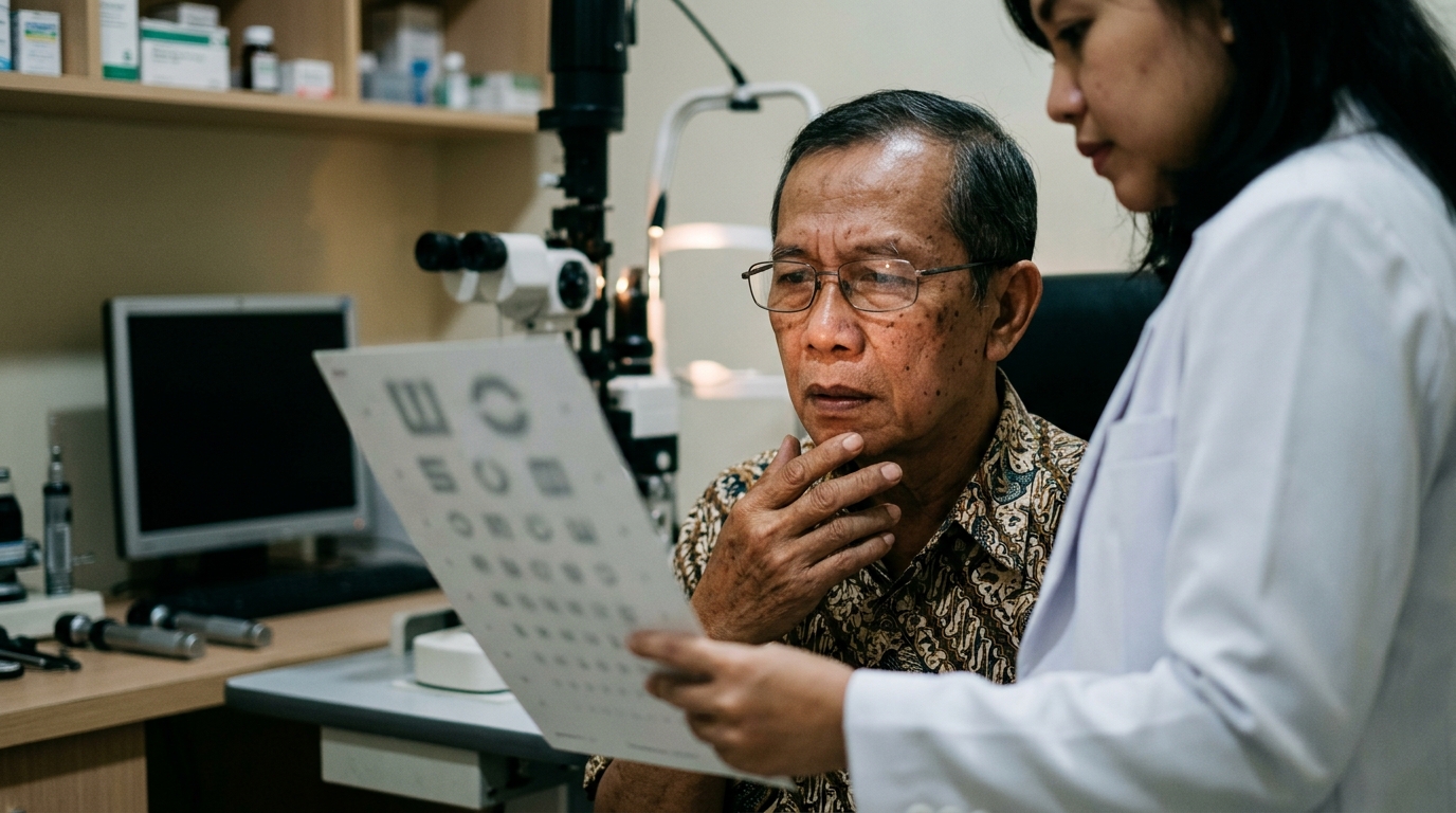 Tanda Awal Penurunan Kualitas Penglihatan Tengah