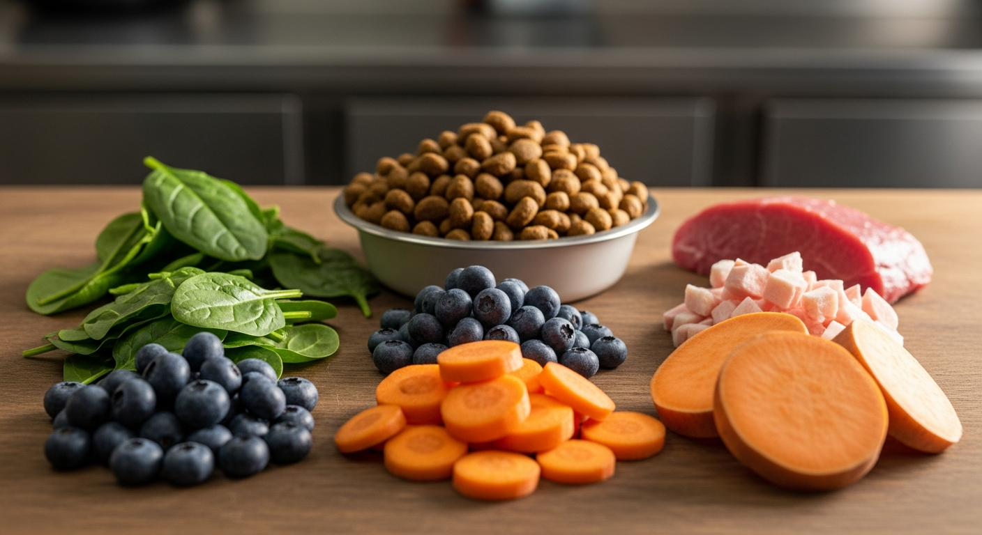 Natuurlijke antioxidanten in de voeding van honden