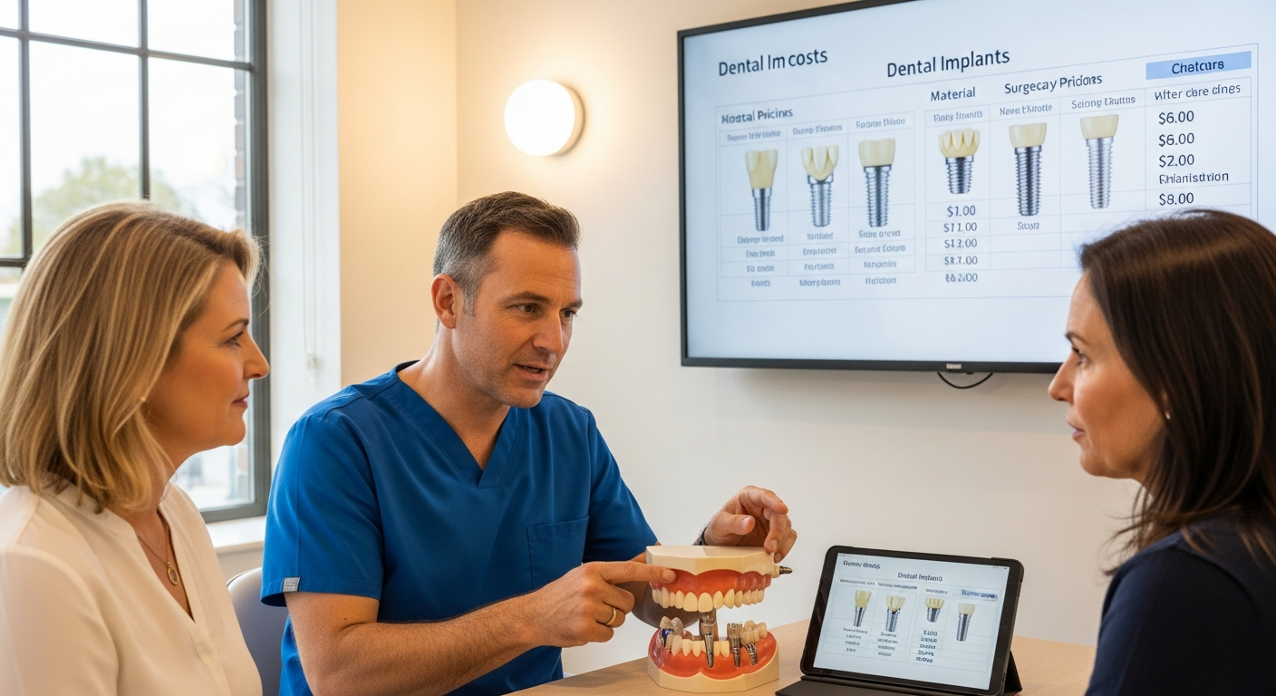Розуміння цінових відмінностей у дентальній імплантації