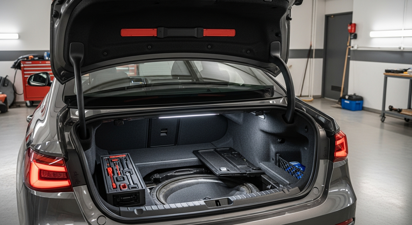 Características técnicas de los coches con maletero integrado