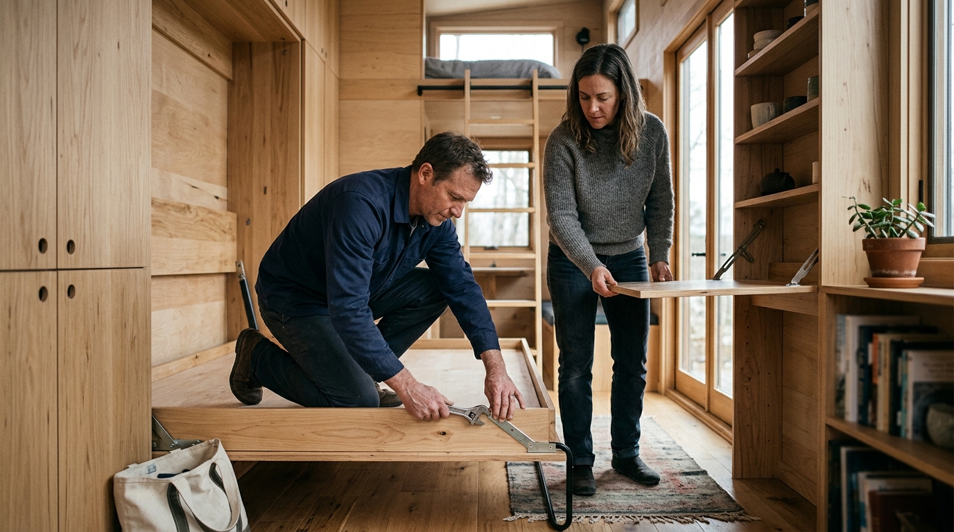 Meet the Couple Who Built a Gorgeous 280 Sq Ft Home for Only $15K - BuzzFond