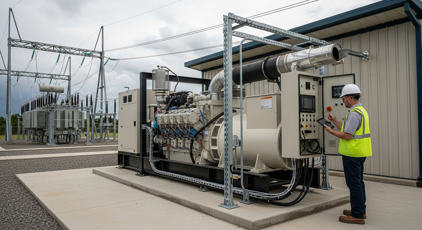 維持關鍵系統運作的後備電力