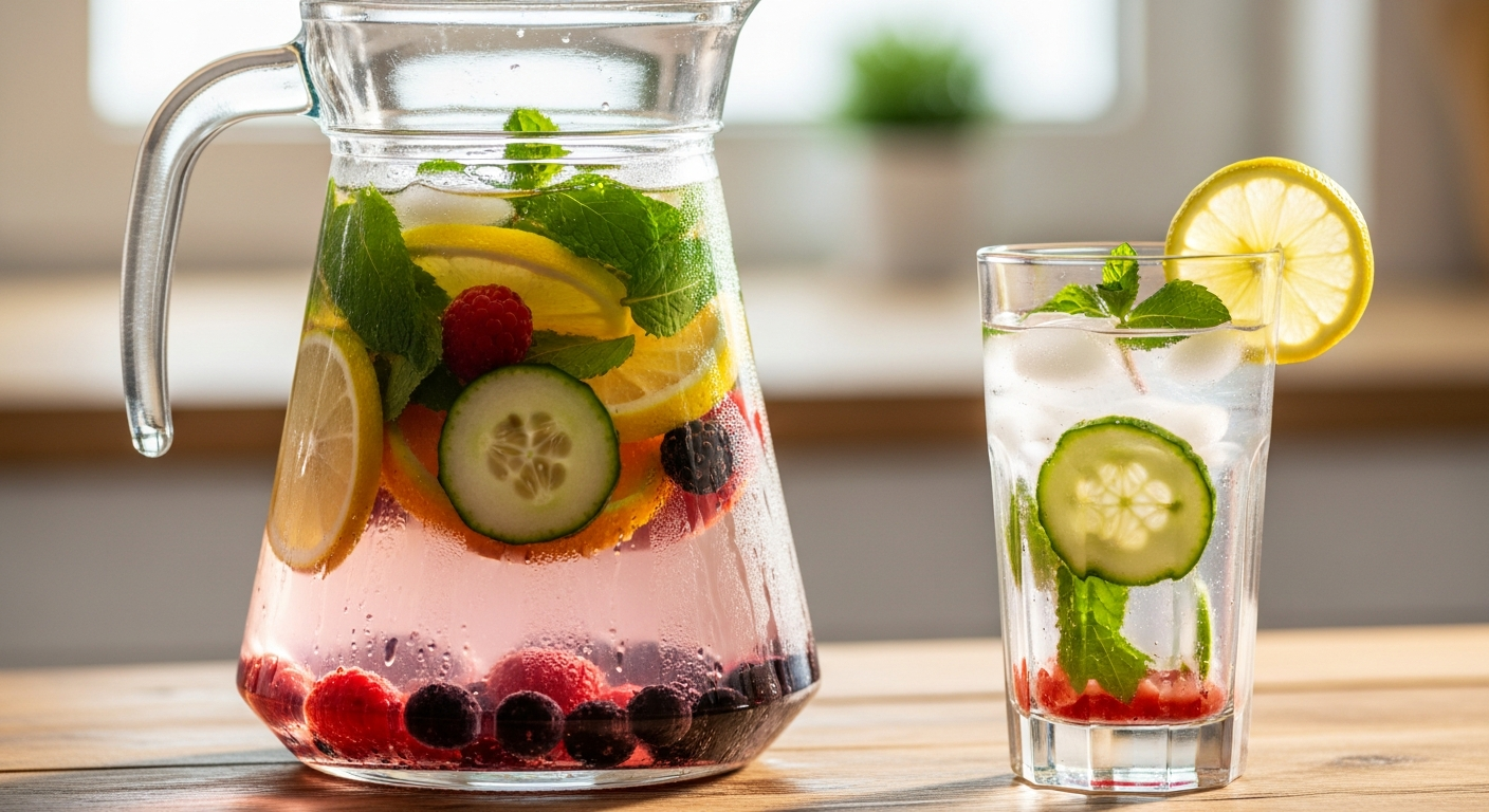 Receitas refrescantes para se manter hidratado.