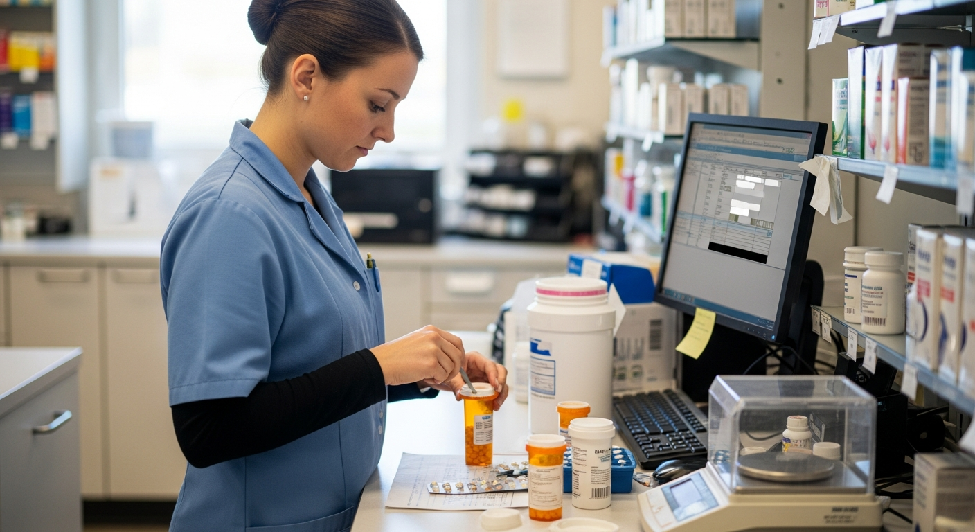 De dagelijkse praktijk van een apotheekassistent