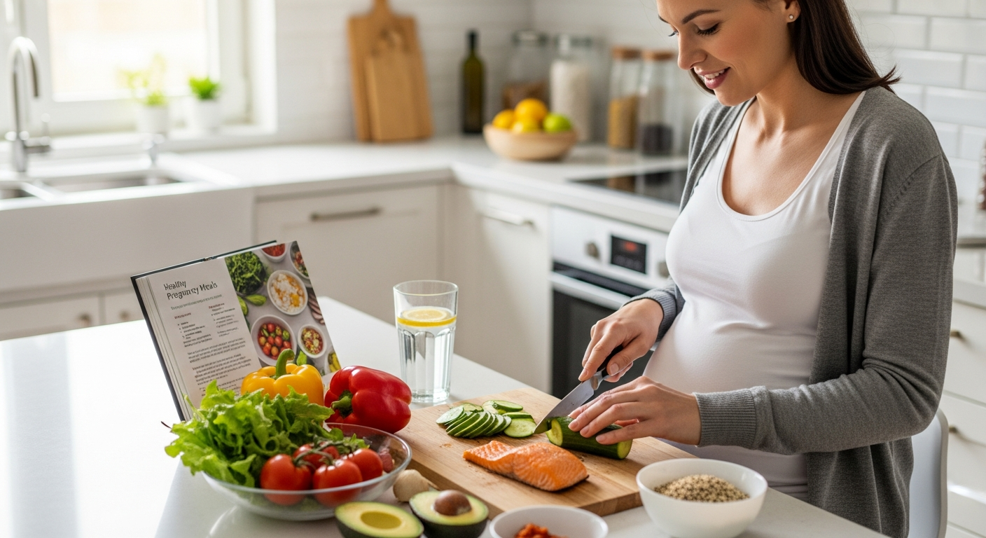 Chế độ dinh dưỡng cân bằng cho phụ nữ đang mang thai