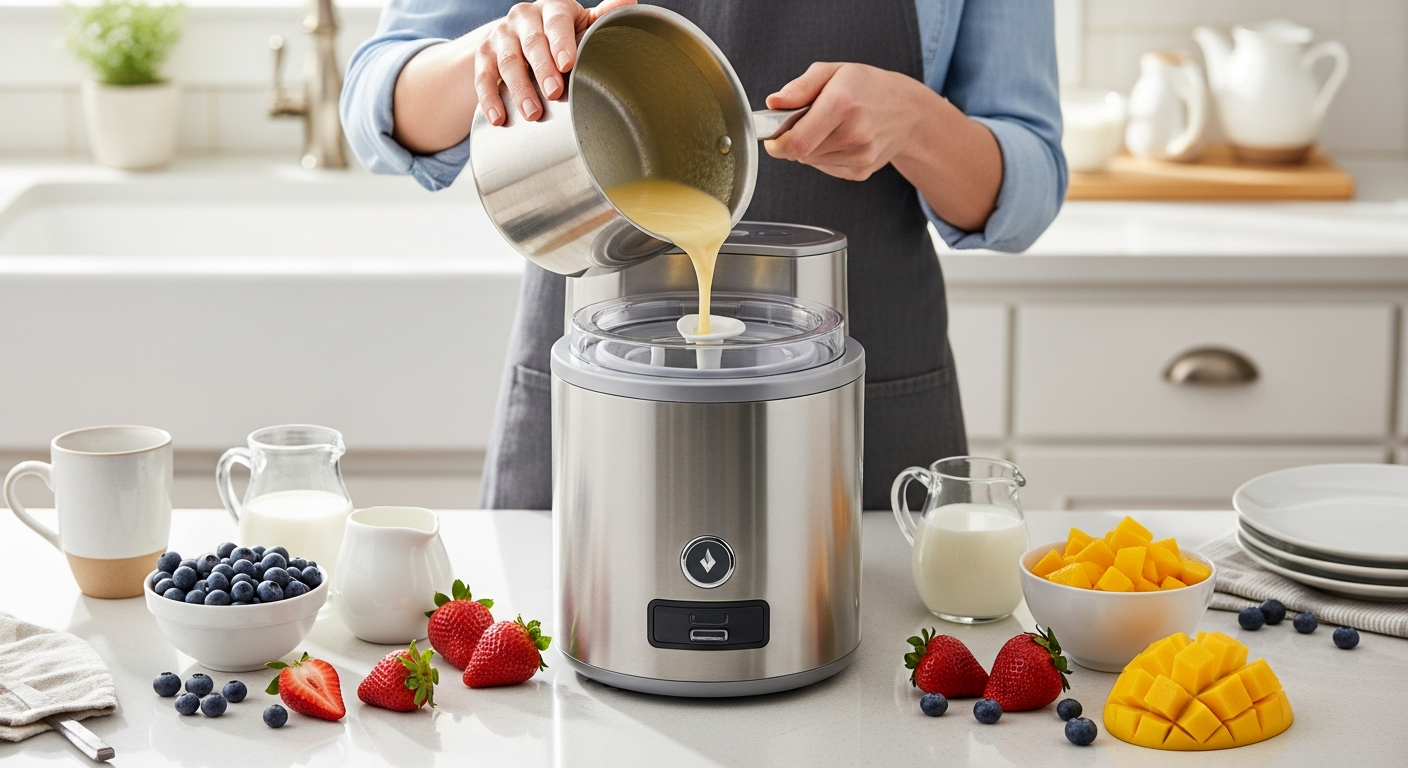 Frische Eiskreationen einfach zu Hause zubereiten