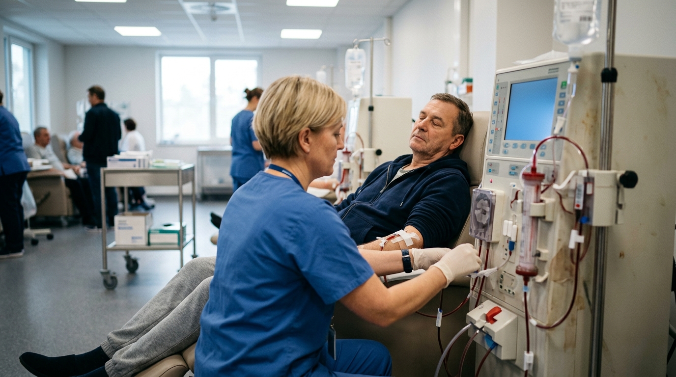 Inkstų funkcijos palaikymo medicininiai sprendimai