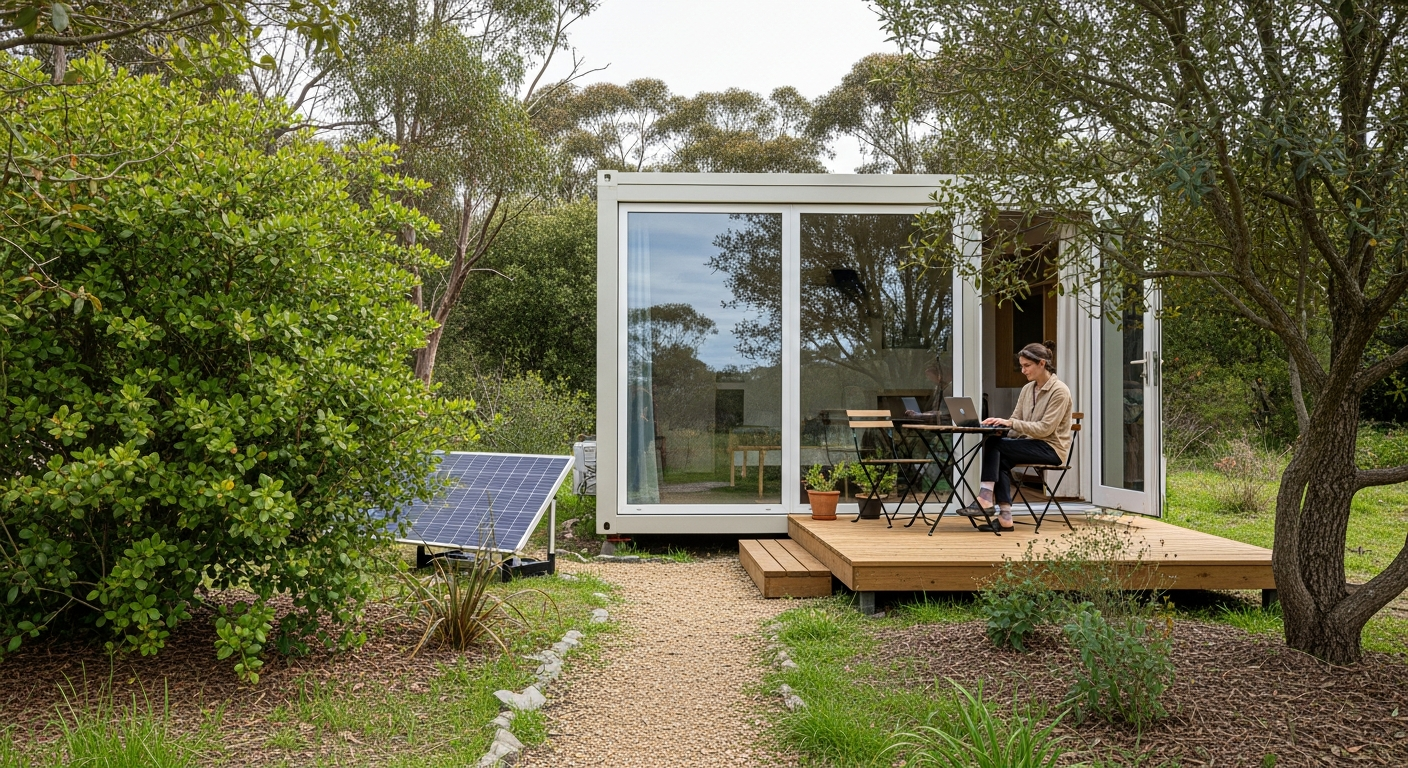 Dzīve dabā: Kompakti mājokļi un apkārtne