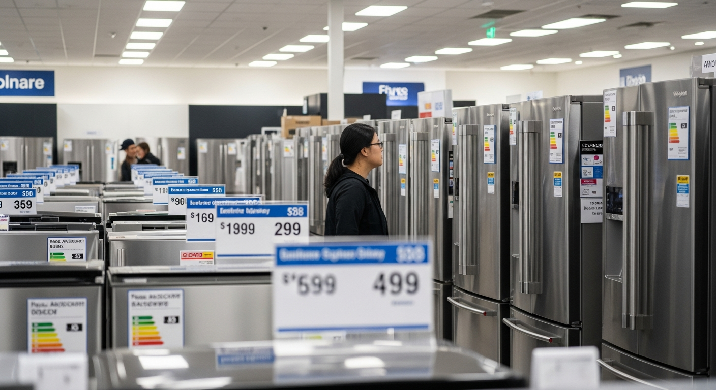 ข้อมูลราคาตู้เย็นสำหรับครัวเรือน