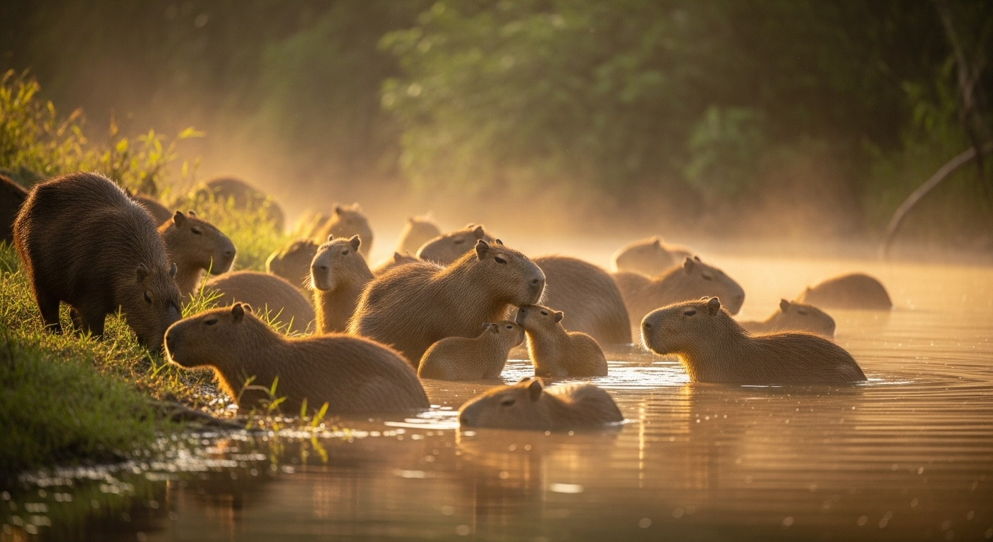 The Hidden Society of Capybaras