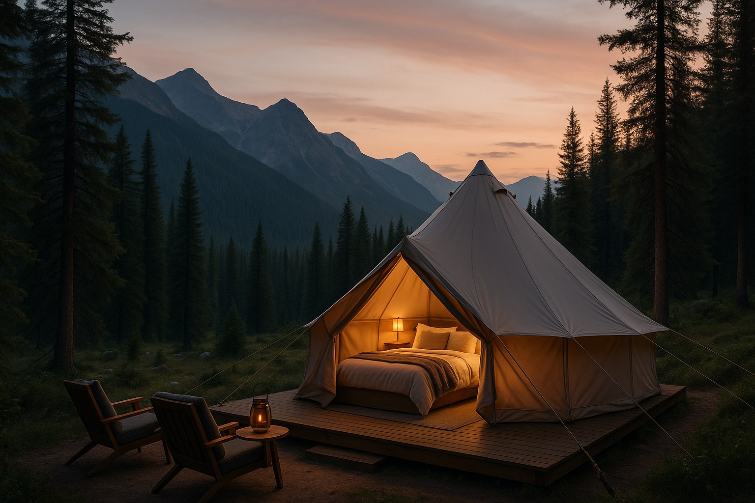 The Unfolding Adventure of Glamping: Tranquil Retreats in Nature's Lap