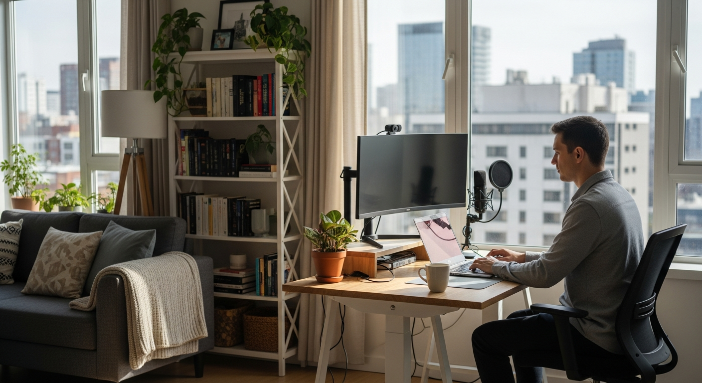 遠距工作者租屋：尋找功能性與舒適度