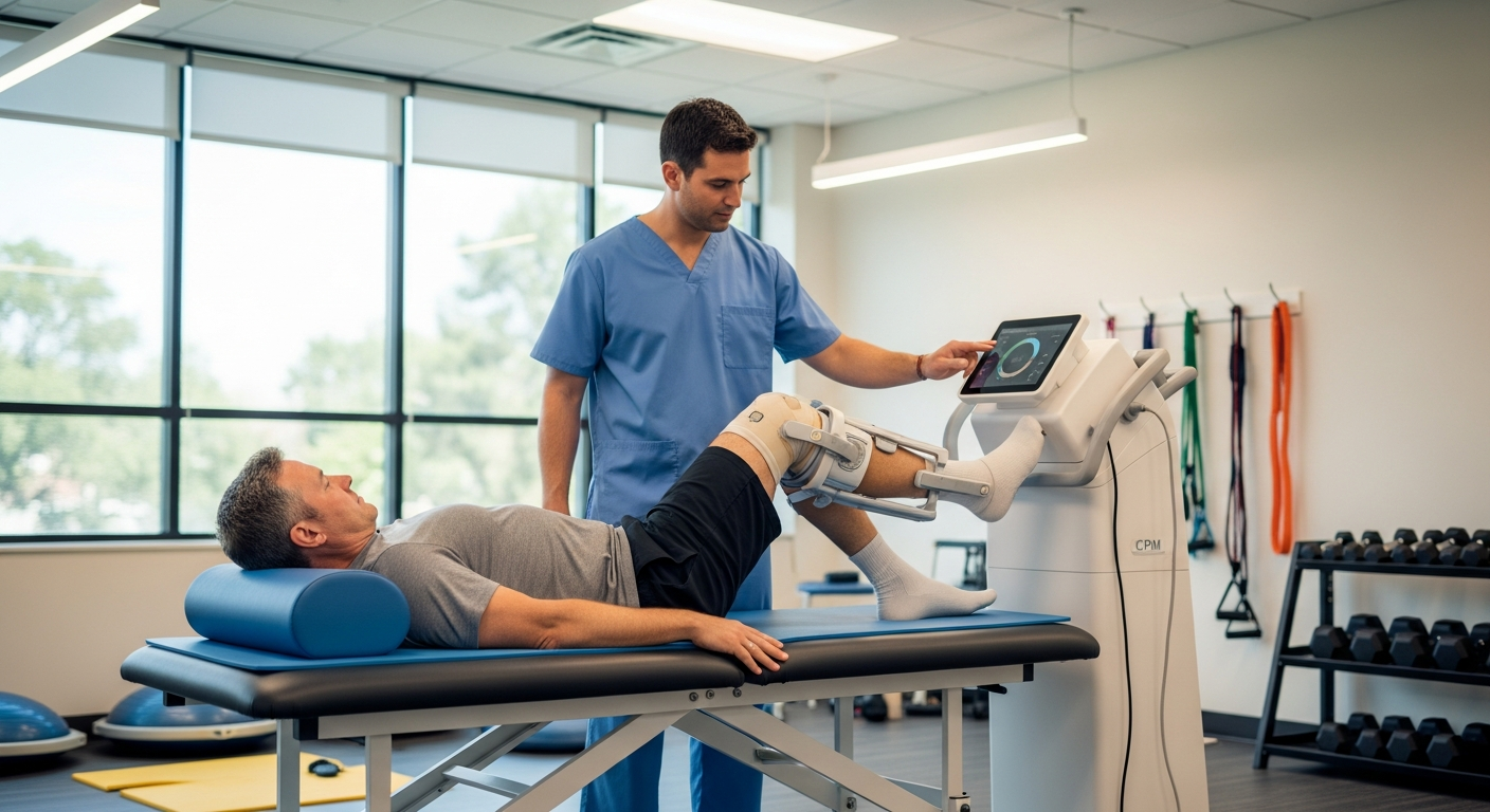 Προηγμένη κινητική αποκατάσταση μετά από επέμβαση γόνατος