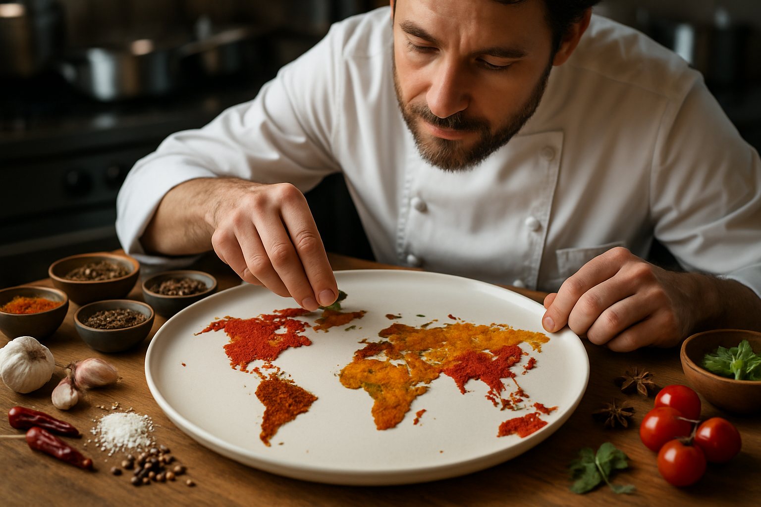 Culinary Cartography: Mapping Flavors Across Borders