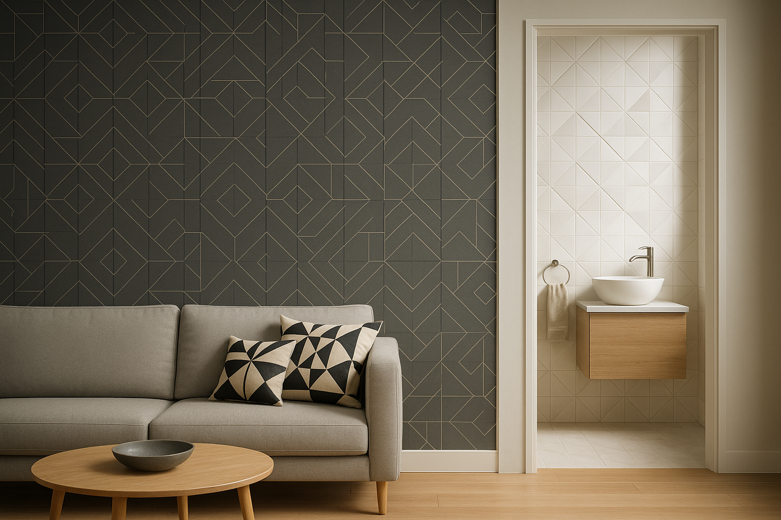 "The Allure of Geometric Patterns in Home Decor"