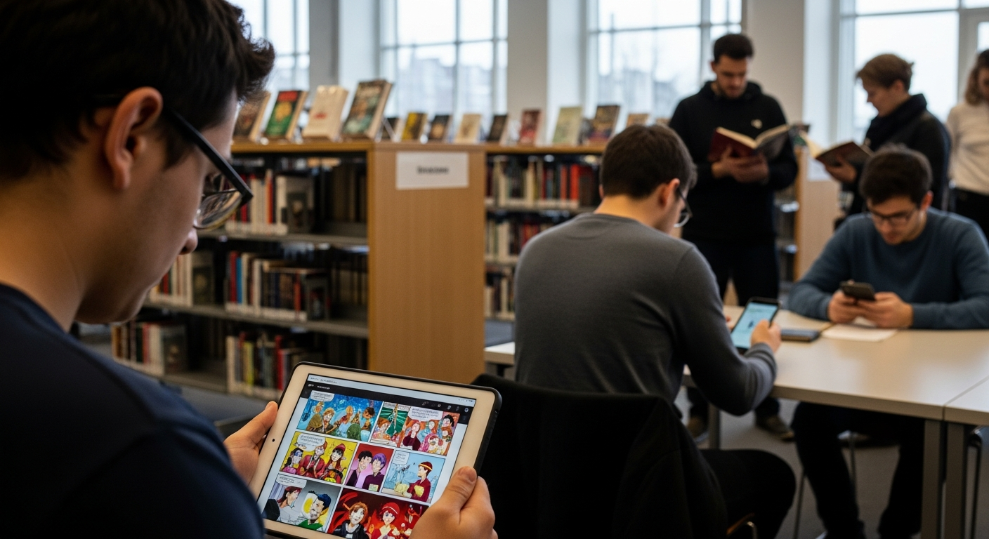 Відкрийте найкращі цифрові комікси та вебкомікси онлайн