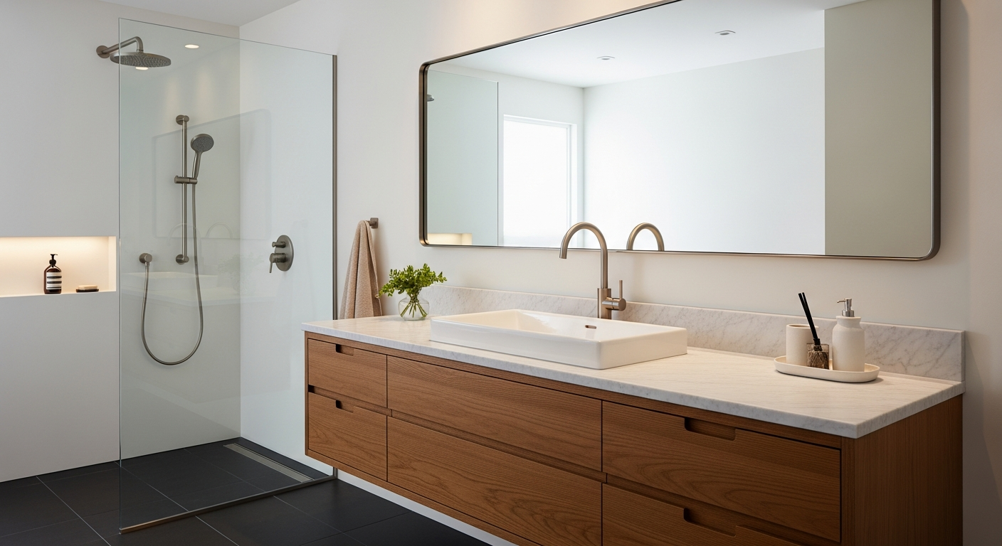 Harmoniser le mobilier avec la robinetterie