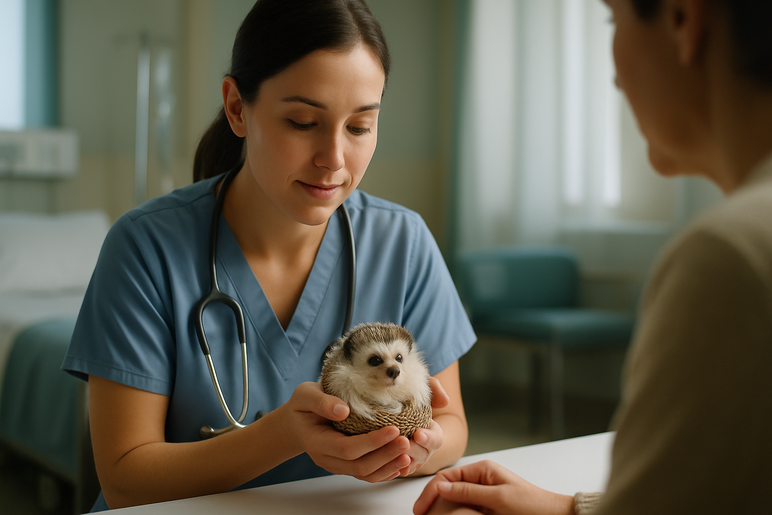 Hedgehogs as Therapy Animals: Prickly Companions with a Soft Touch