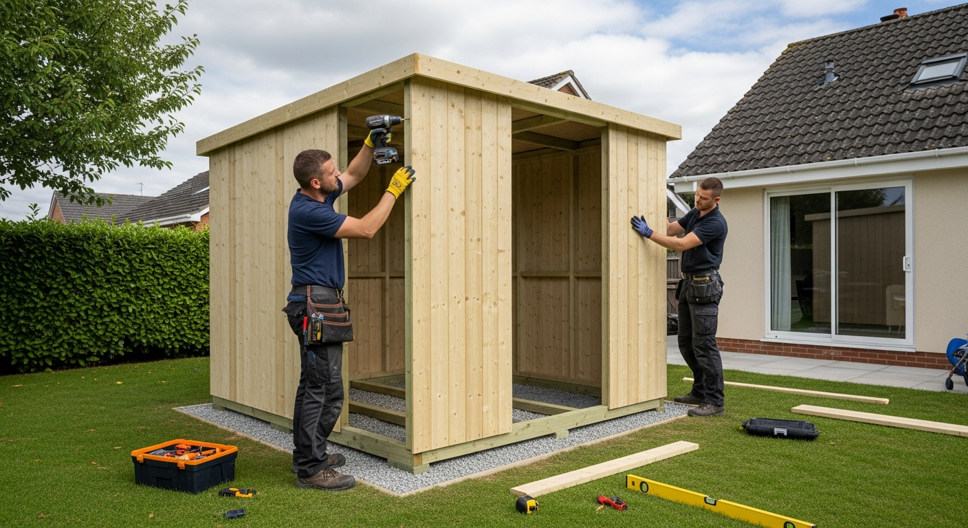 Sodo sandėliukų montavimas ir jų priežiūra