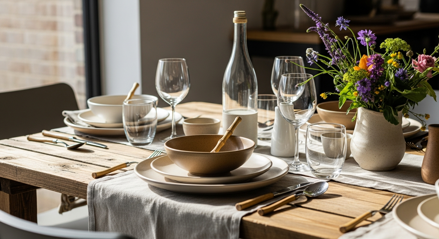 Tendances durables pour la vaisselle de table