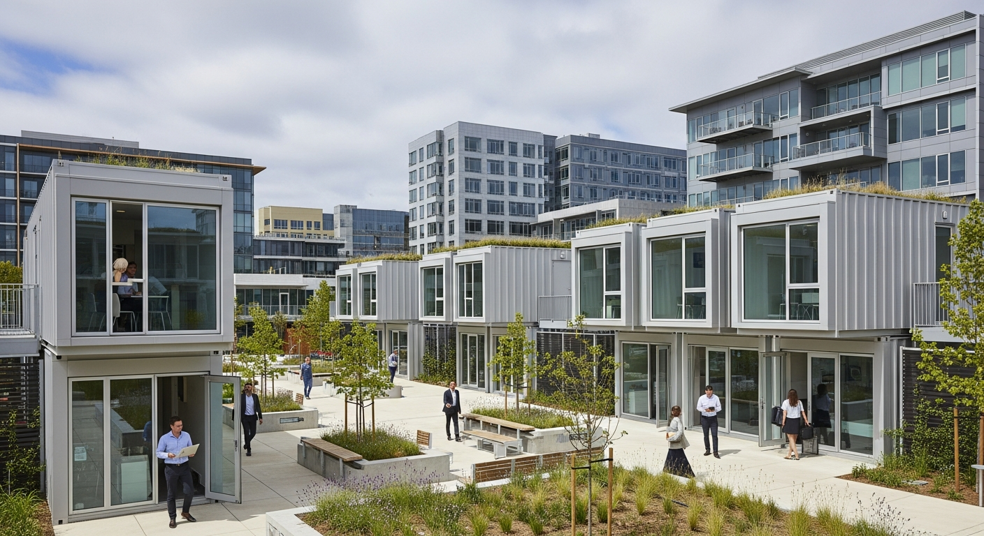 สำรวจเทรนด์สำนักงานประกอบสำเร็จในระดับนานาชาติ