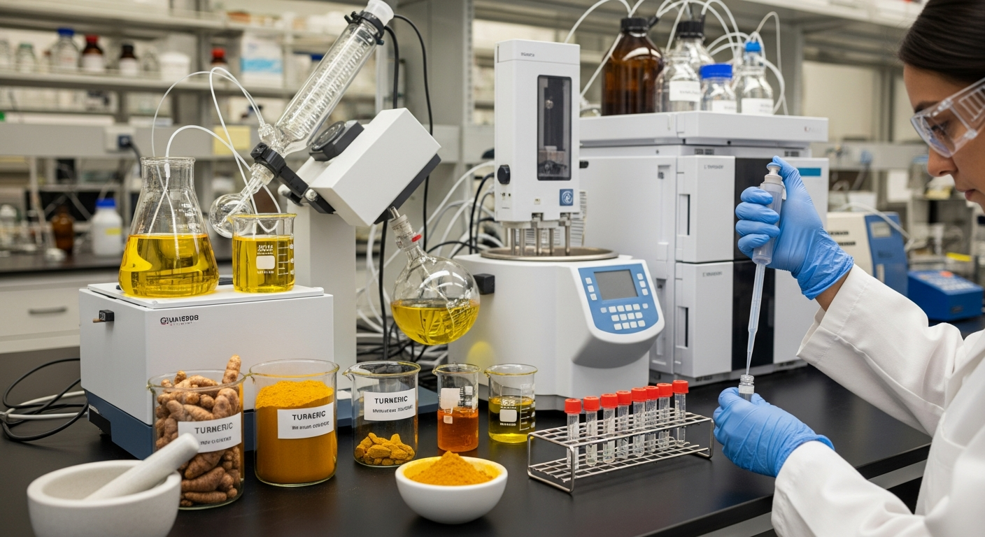 Approfondimento sulla composizione della curcuma