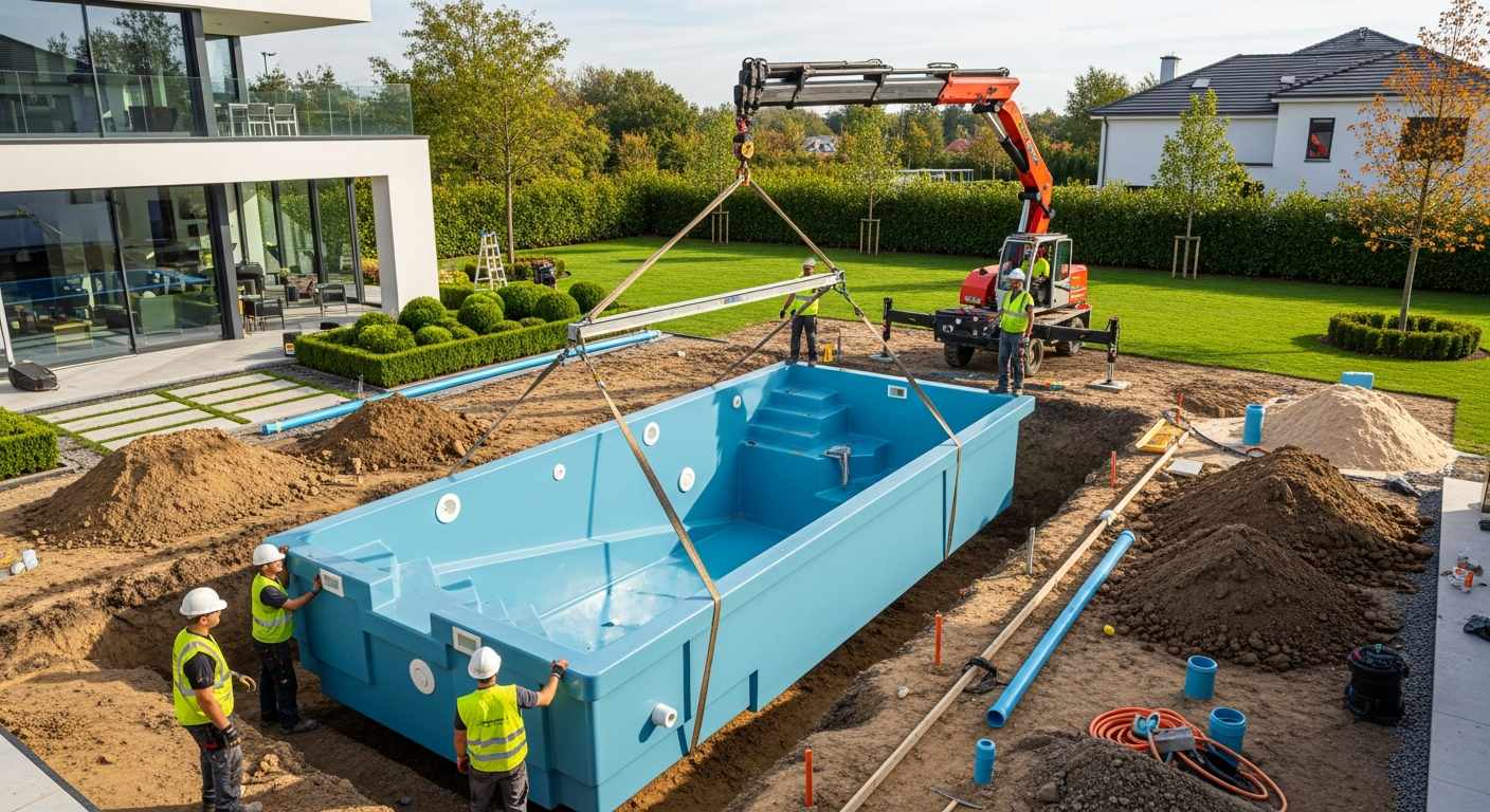 Сучасні рішення для водного відпочинку: полімерні басейни