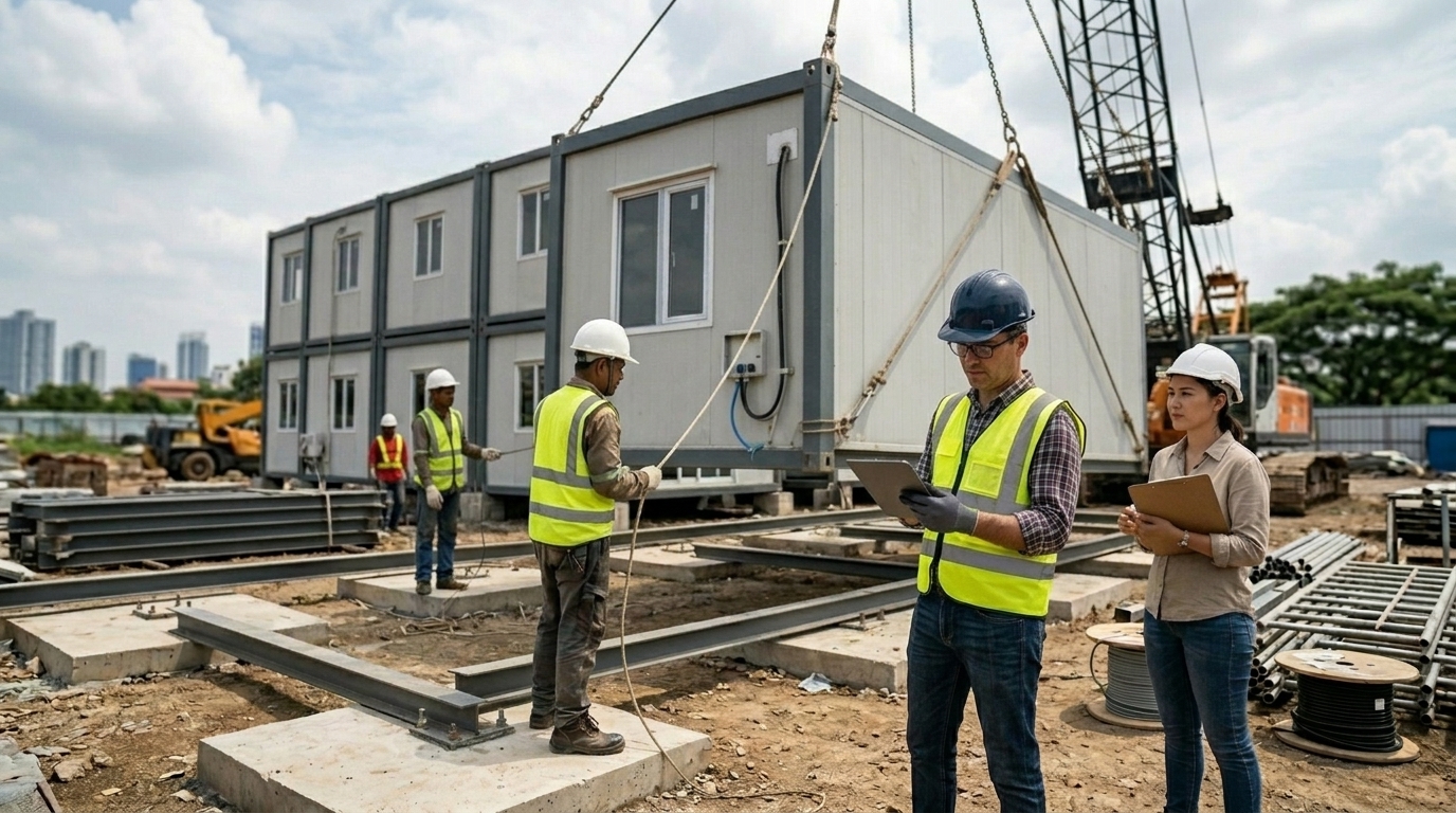 Evolusi Teknologi Konstruksi Bangunan Modular