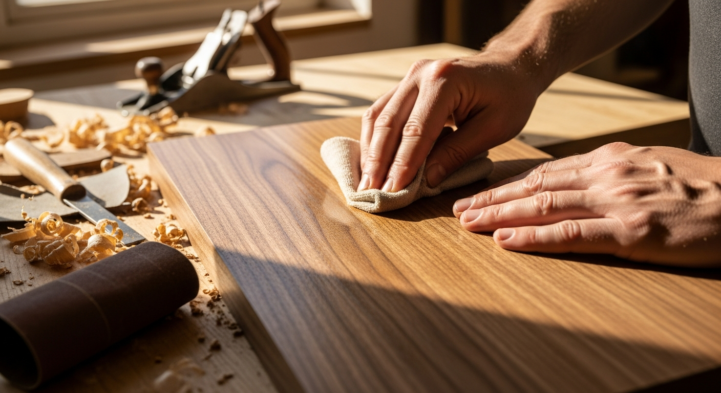 Techniques for Enhancing Natural Wood Grain