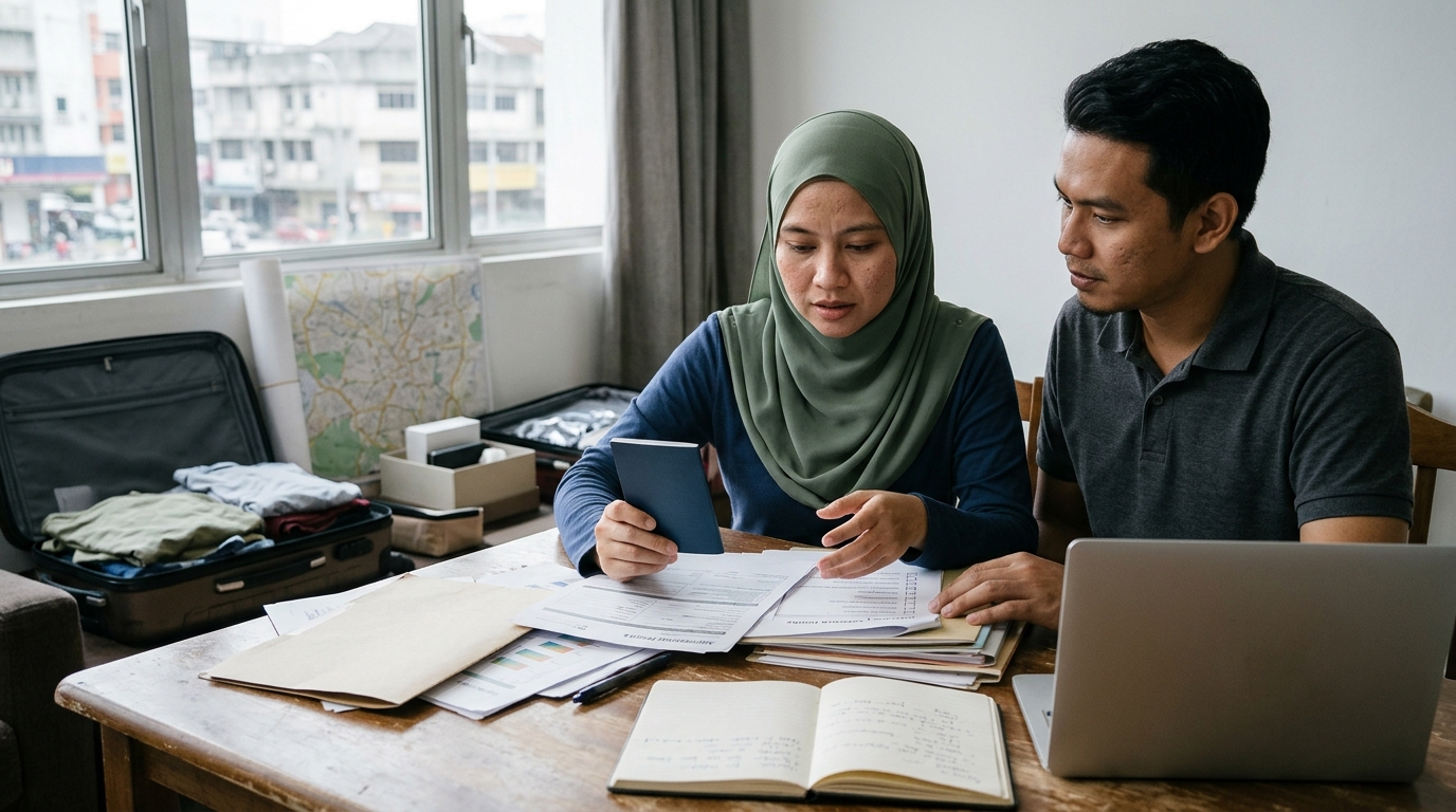 Persediaan awal sebelum berhijrah ke Kanada