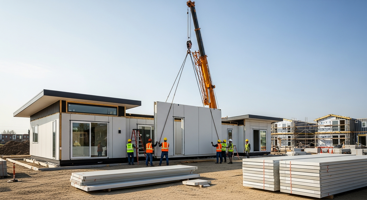 พัฒนาการของบ้านสำเร็จรูปชั้นเดียวสู่ตลาดโลก