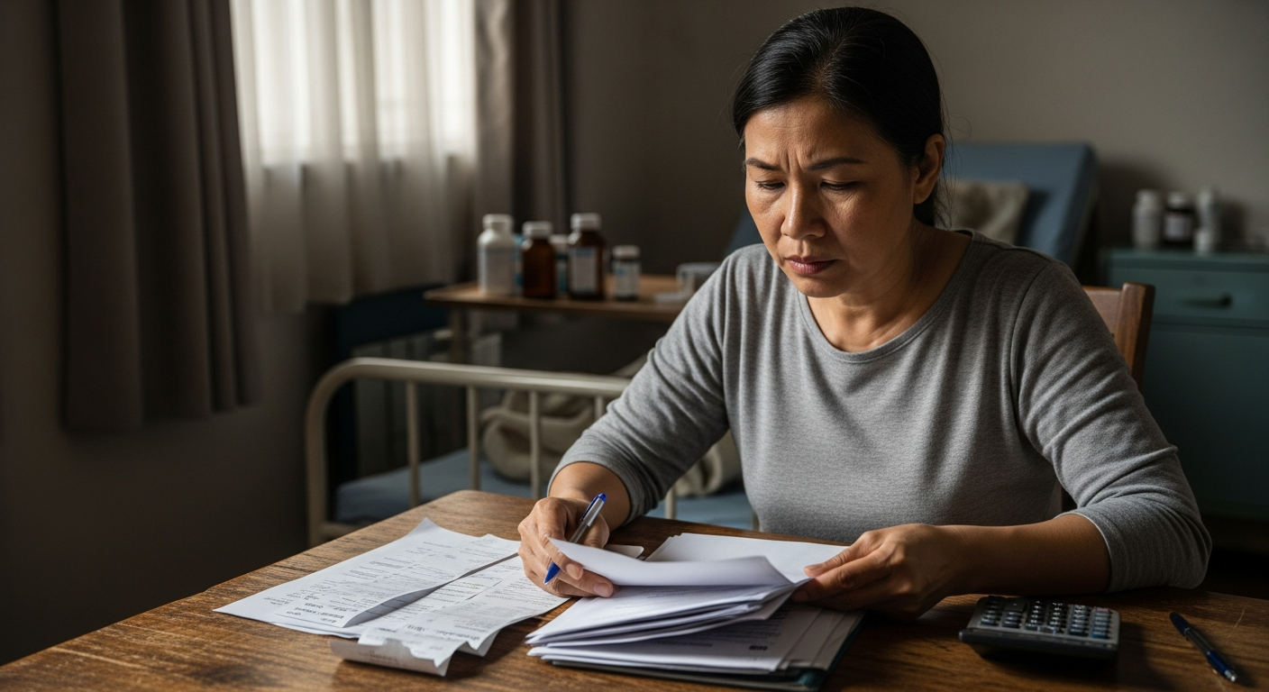 ผลกระทบของค่าใช้จ่ายต่อผู้ป่วยและครอบครัว