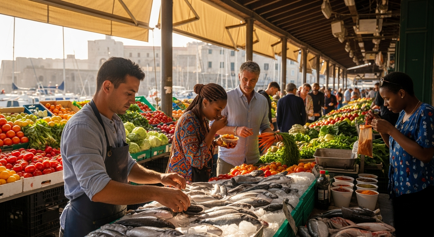 From Local Markets to Global Tables: Food's Journey
