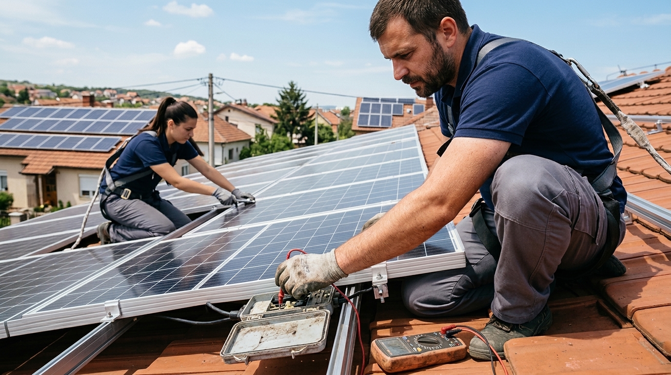 Povećanje efikasnosti solarnih panela