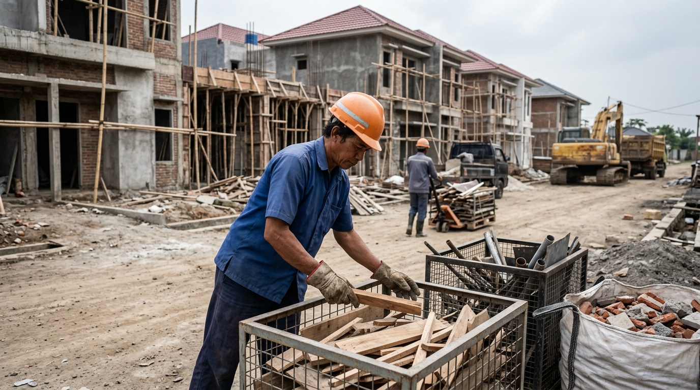 Tips Menata Pembuangan Limbah Proyek Perumahan