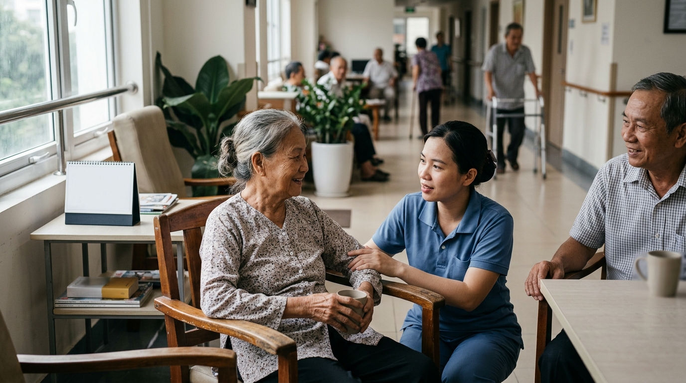 Không gian sống lý tưởng cho người cao tuổi
