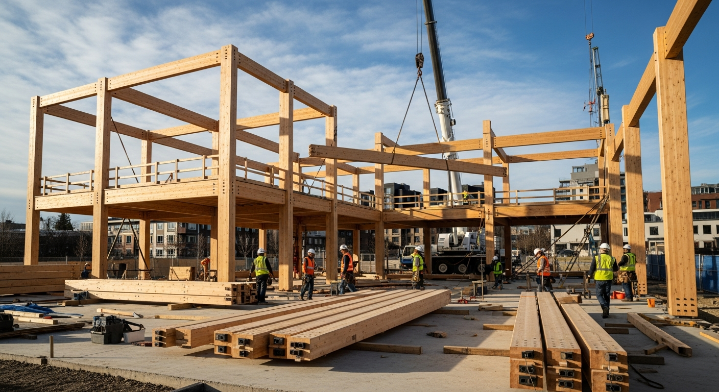 Materialwahl im Bau: Warum Holz überzeugt