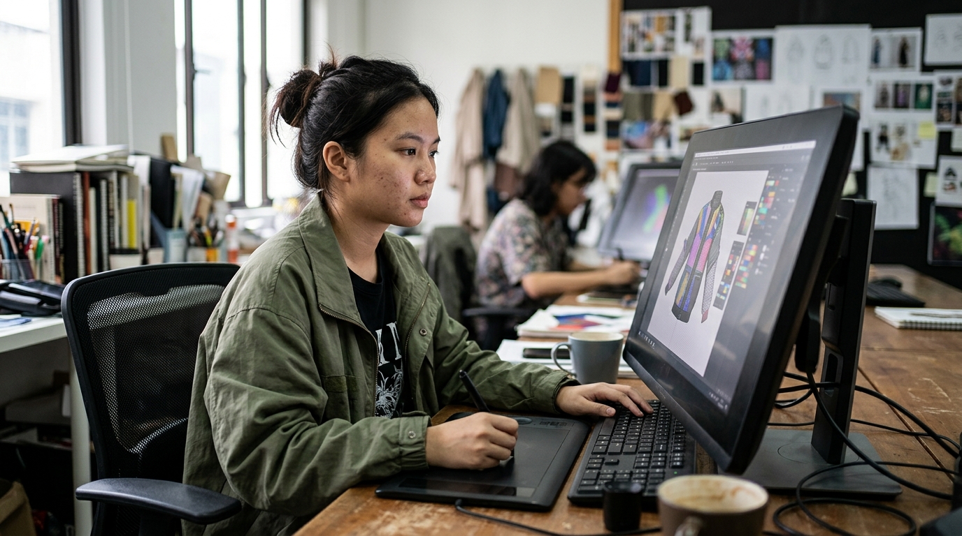 Penerokaan Estetika Visual Pemain Maya