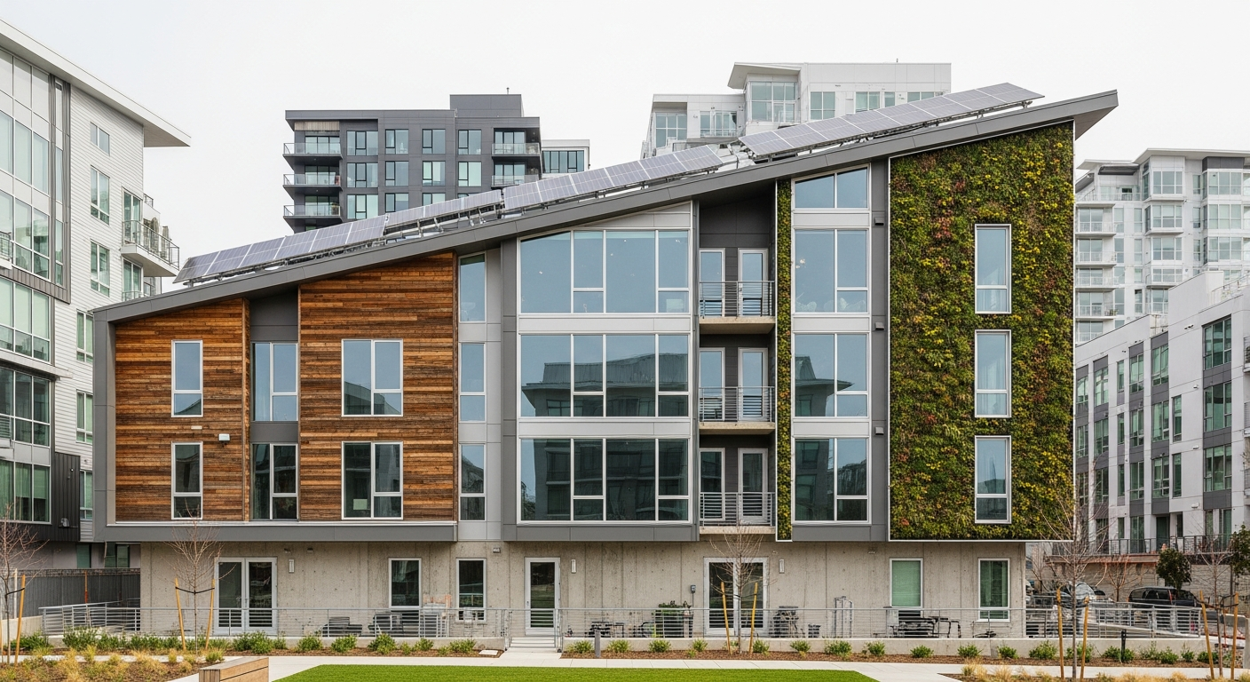 Duurzaamheid en esthetiek in residentiële bouw