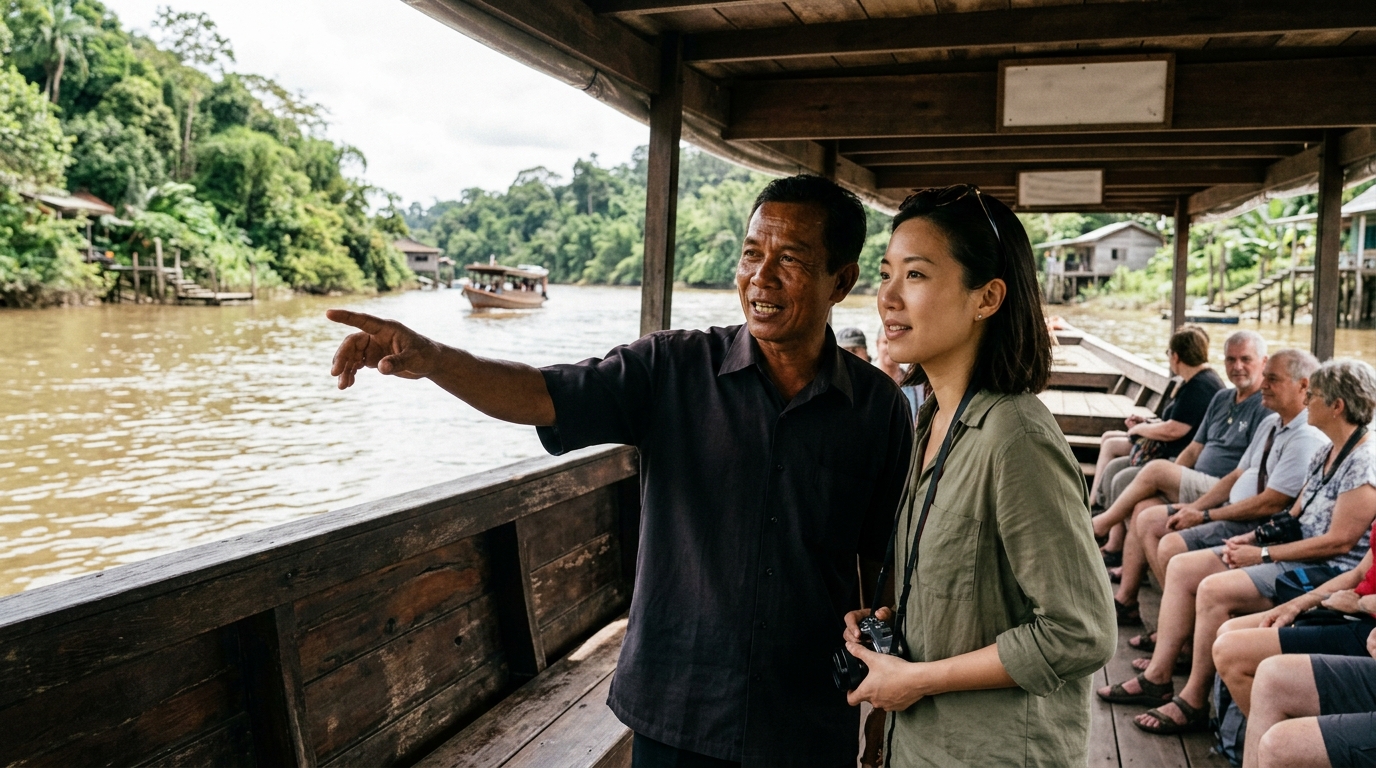 ປະສົບການລ່ອງເຮືອຕາມແມ່ນ້ຳ