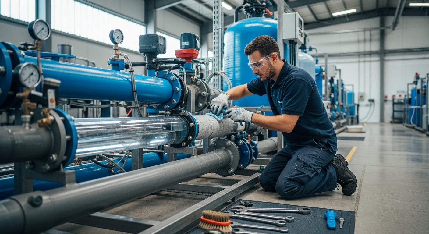 Maintenance des systèmes de filtration d'eau