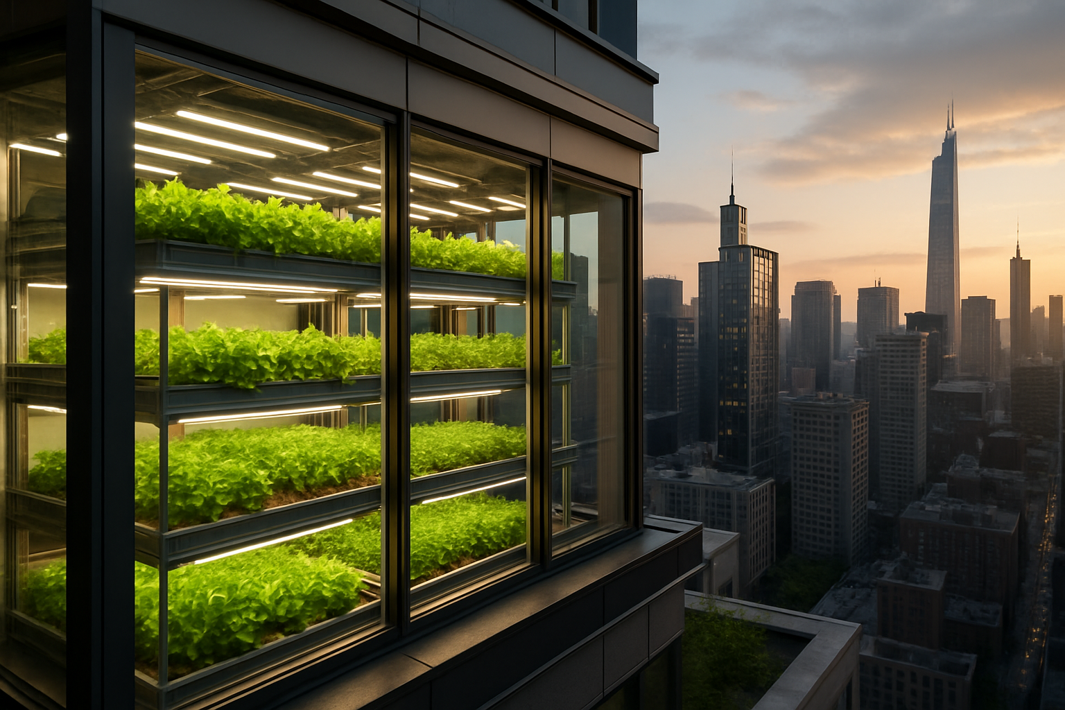 Urban Vertical Farming: Reimagining Real Estate ROI