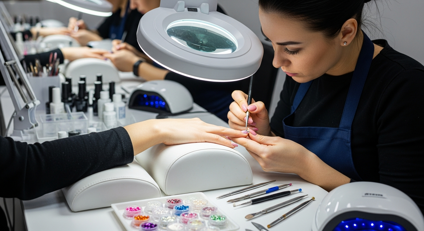 Perfectionnement en nail art et décoration d'ongles