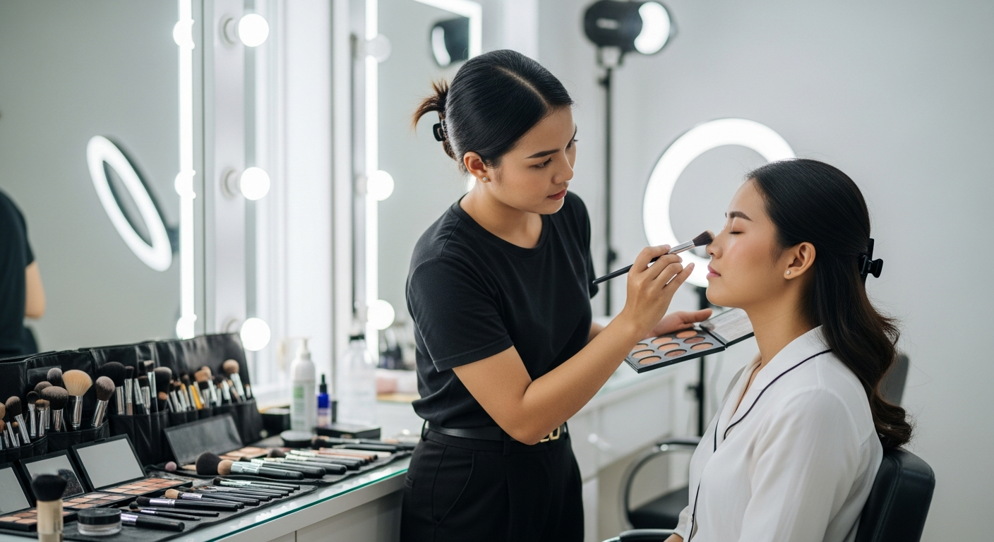 ສ້າງຄວາມໝັ້ນໃຈດ້ວຍການແຕ່ງໜ້າ