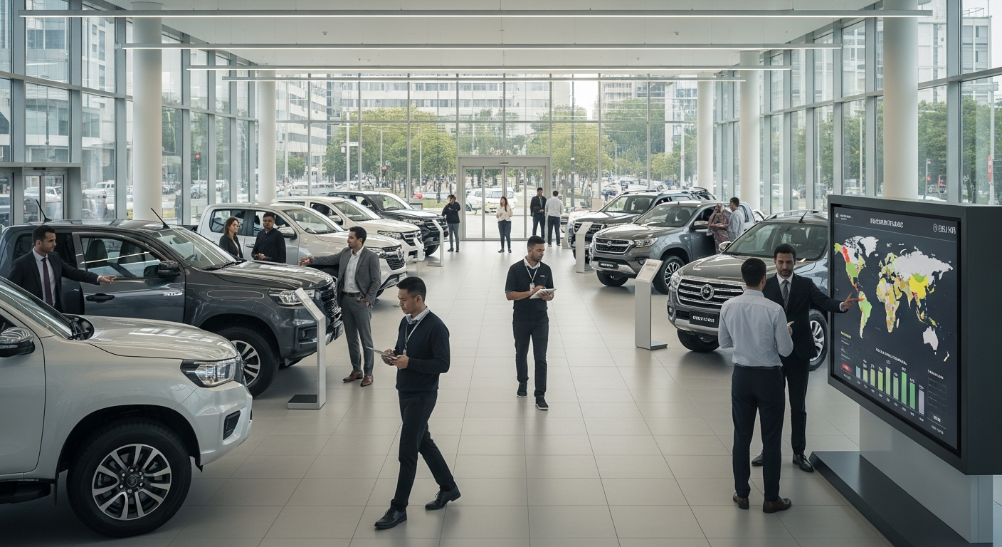 กลยุทธ์การสำรวจตลาดรถกระบะทั่วโลก